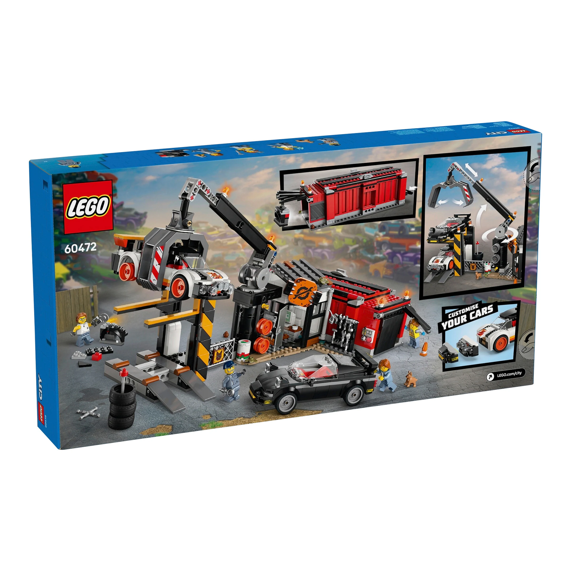 LEGO® - CITY 60472 Schrottplatz mit Autos