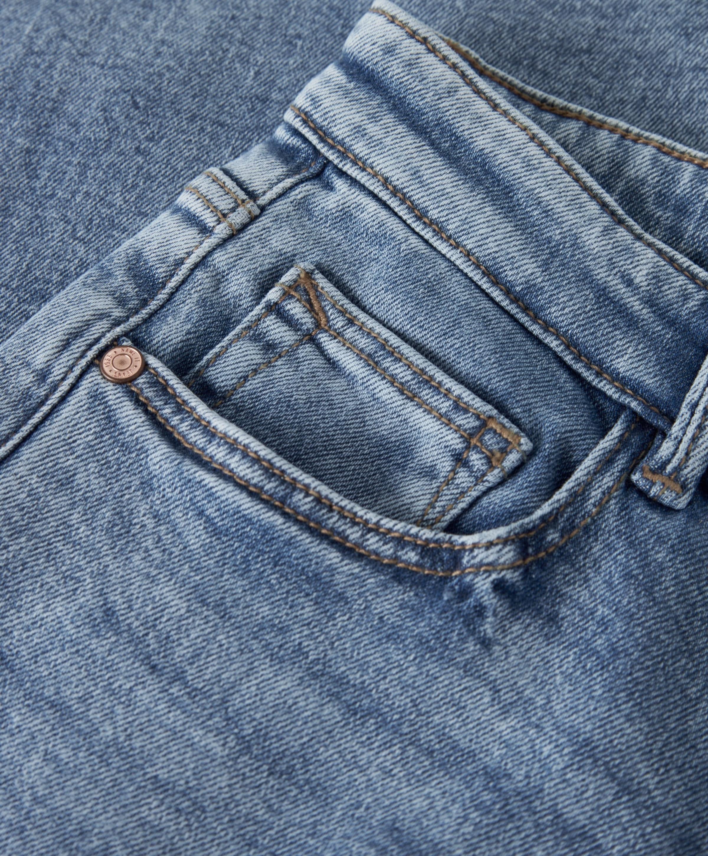 Name it NKFROSE X-WIDE LW JEANS 1322-BC NOO meisjes jeans blauw
