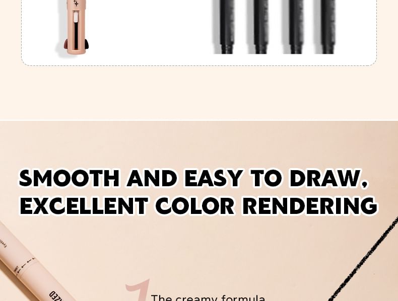 BEAUTY GLAZED - 4 in 1 make-uppen (highlighter / eyeliner / wenkbrauw / lipliner)