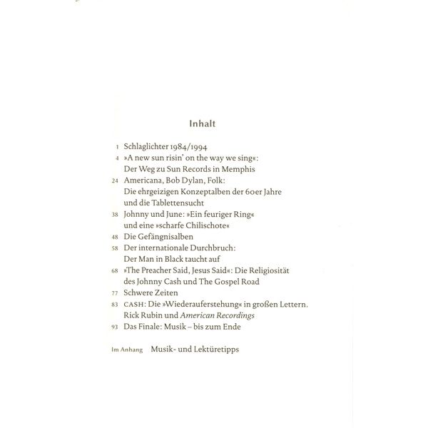 Reclam Verlag 100 Seiten Johnny Cash