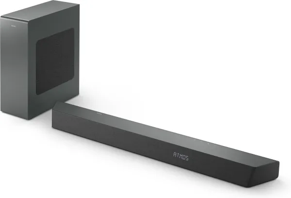 Philips TAB8507B 3.1 Dolby Atmos Soundbar lydsystem, sort