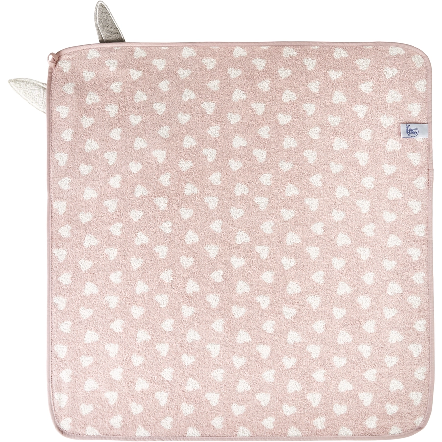 Sterntaler Motiv-Kapuzen-Badetuch 80 x 80 cm Emmi Girl zartrosa
