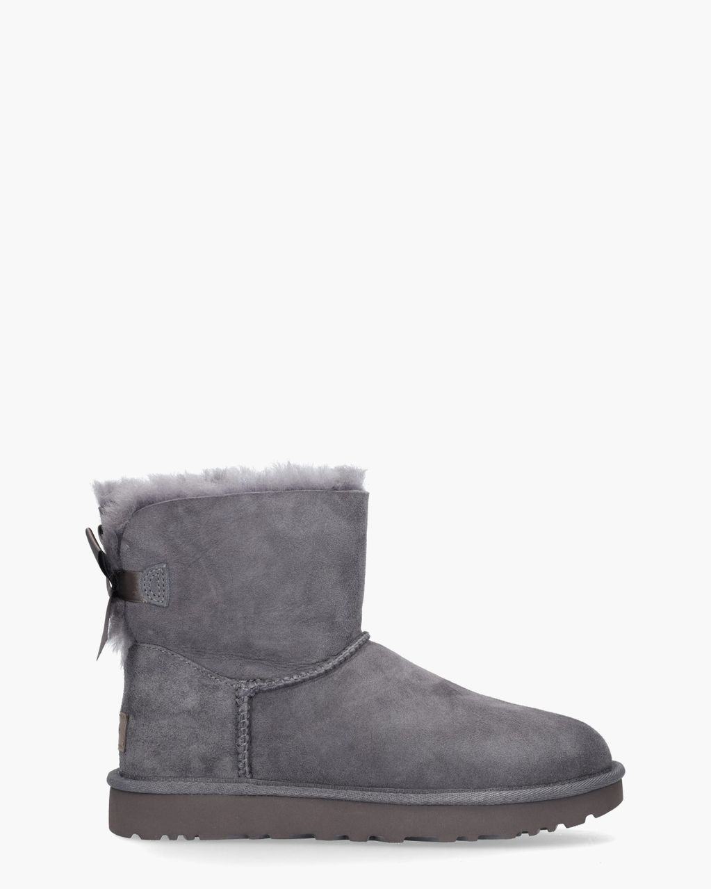 UGG Mini Bailey Bow II Boot Obsidian Dames Enkelboots