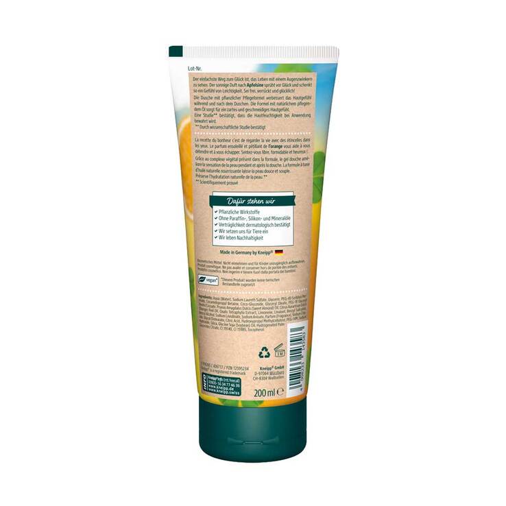 Kneipp Aroma Pflegedusche Sei frei, verrückt und glücklich, 200 ml