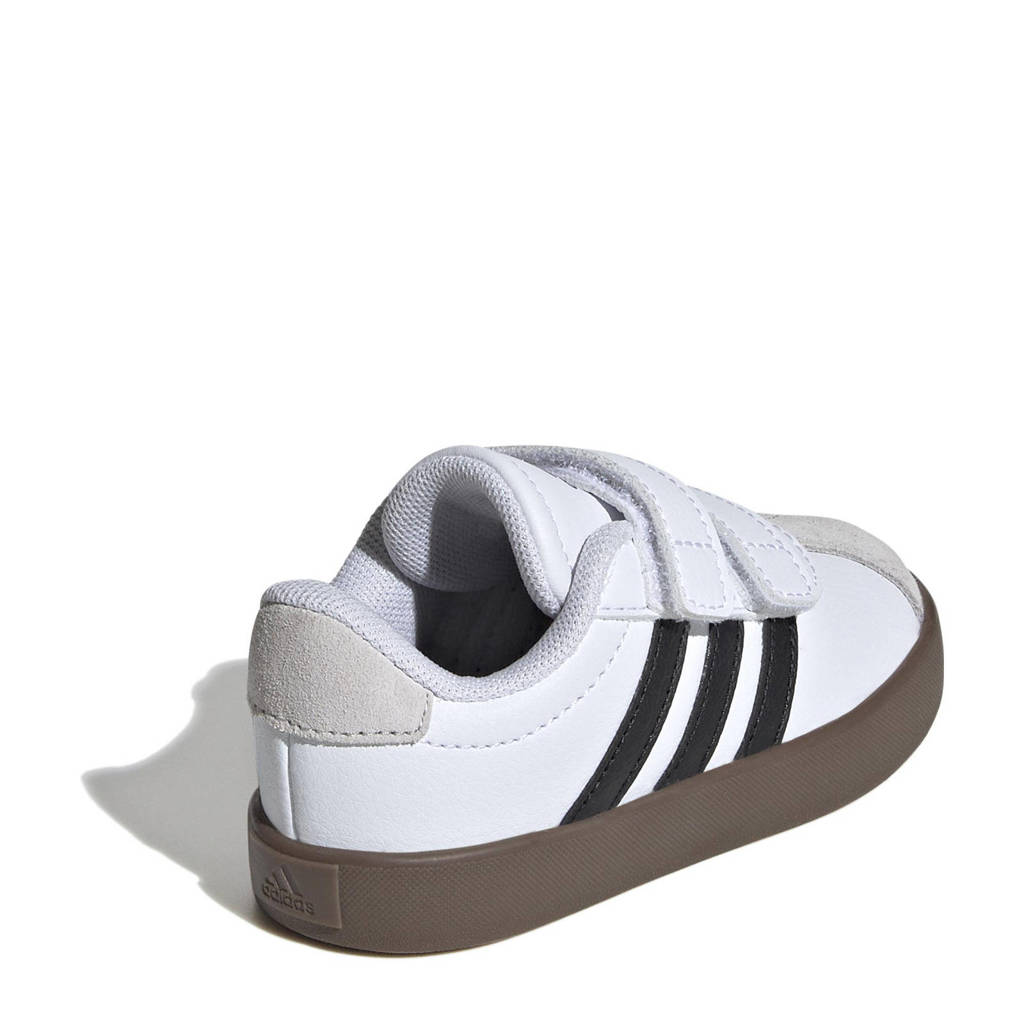 adidas VL Court 3.0 sneakers wit/zwart/beige
