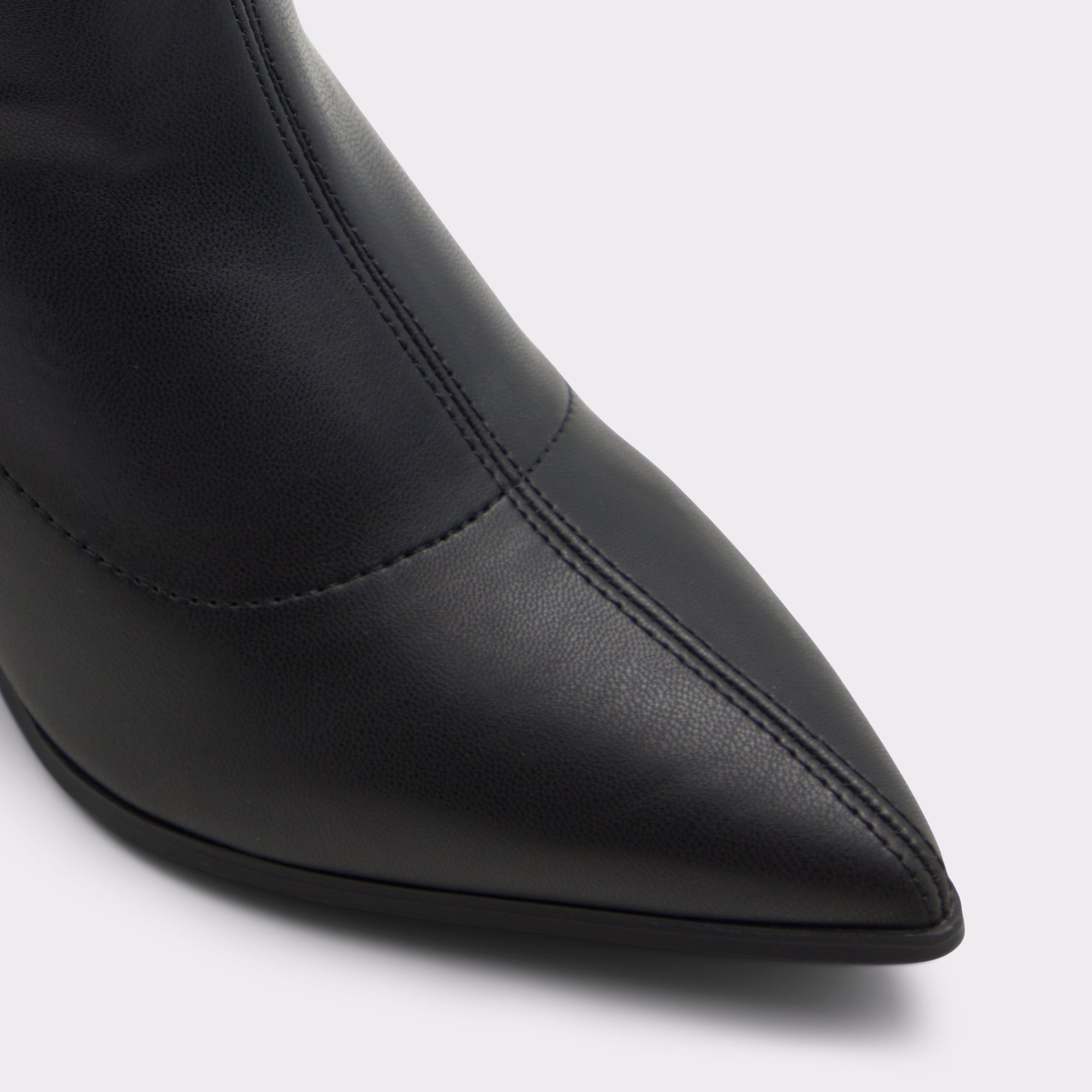 Priella Black Synthetic Stretch Women Ankle boots