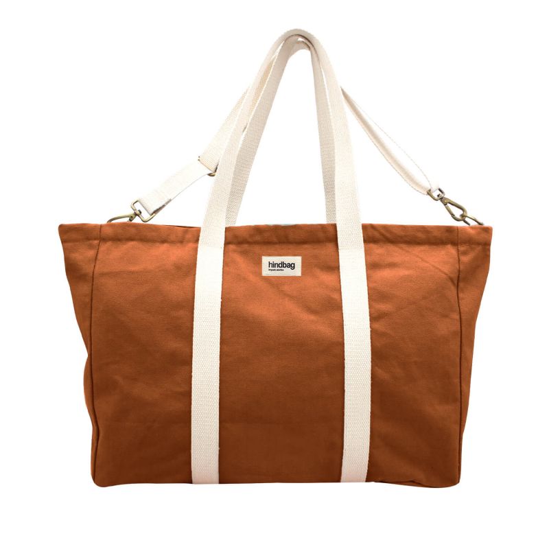 Sac Cabas Jean 60 cm Sienne