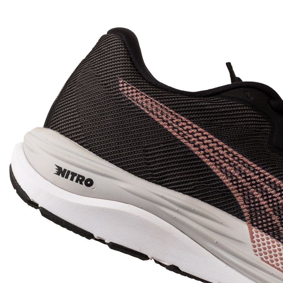 PUMA Chaussures de Running Velocity Nitro 2 - Noir/Rose Gold Femme