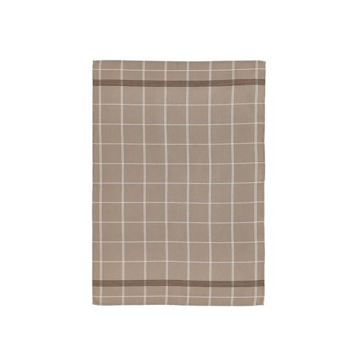 Södahl Minimal Viskestykke, Taupe, 50x70 cm