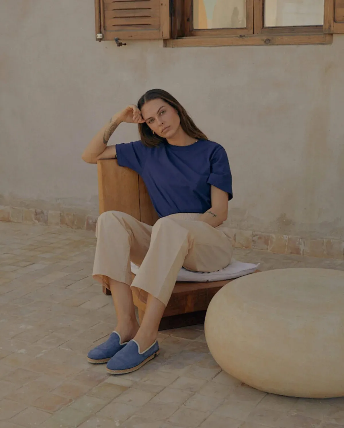Espadrille Cuir Angarde