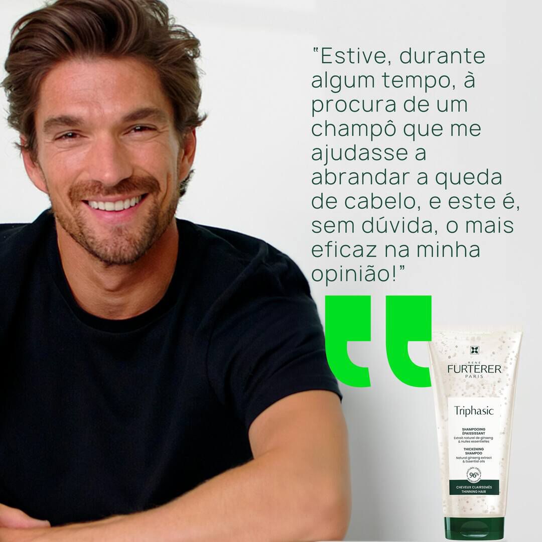 RENE FURTERER  Triphasic Champô Queda de Cabelo com Óleos Essenciais - 500ml