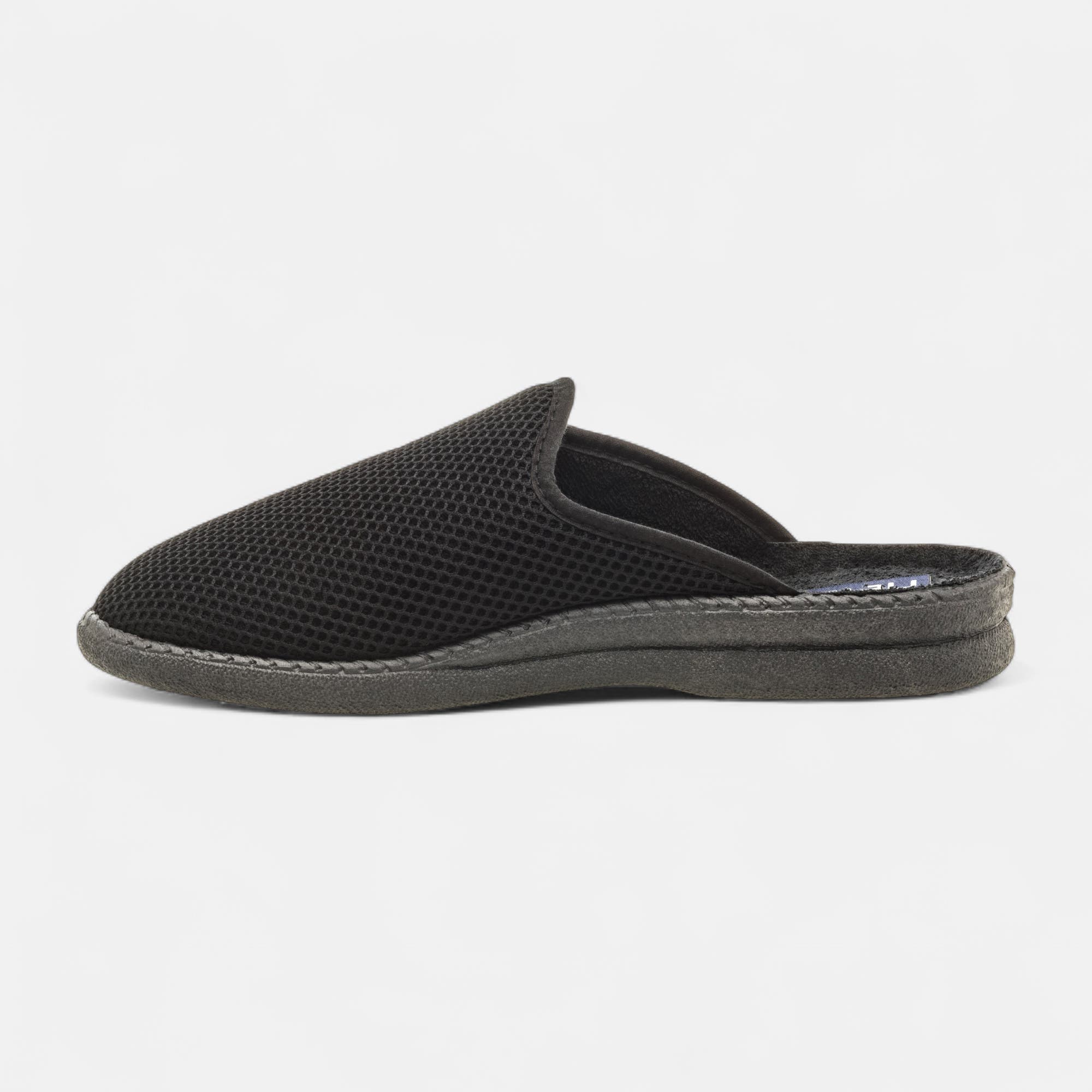 Pantoufles mules Homme noir