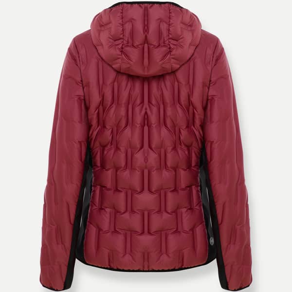 Veste softshell COLMAR 9XJ LADIES SKI DOWN JACKET GARNET-BLACK