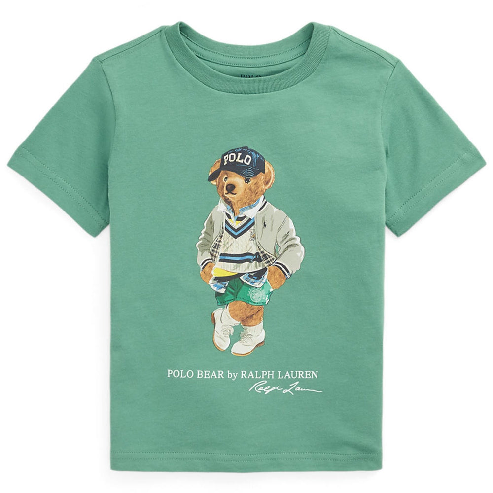 Køb Polo Ralph Lauren Pf25 Fairway Green Bear T-Shirt