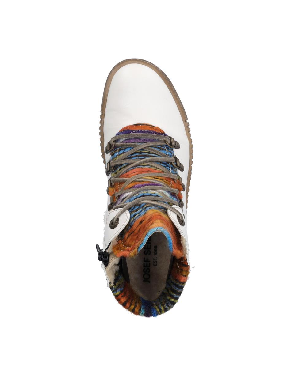 Stiefelette Maren 06, weiss-multi