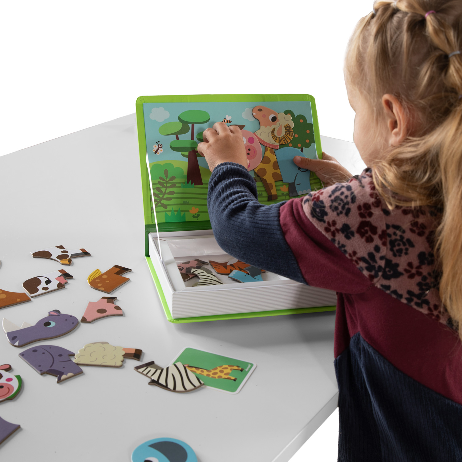 Janod Magnetibook - Dieren