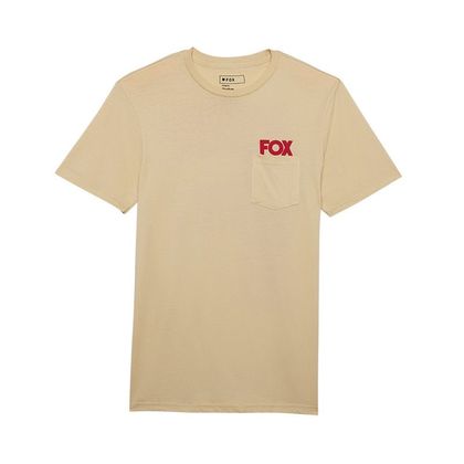 T-Shirt manches courtes Fox BIG F - Beige