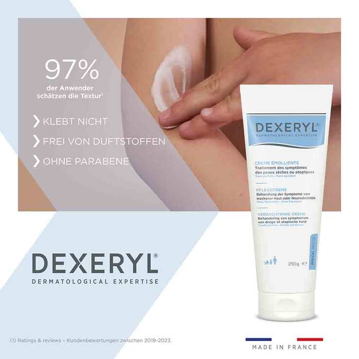Dexeryl Pflegecreme, 250 g