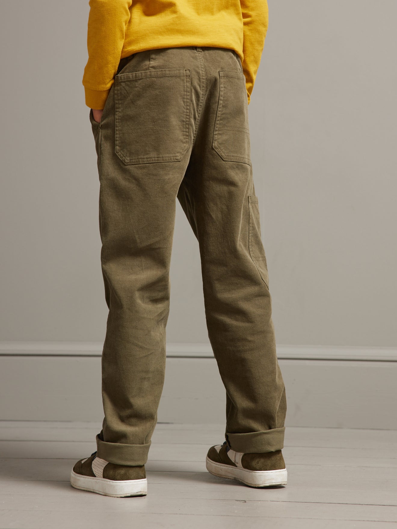Pantalon cargo Garçon en velours