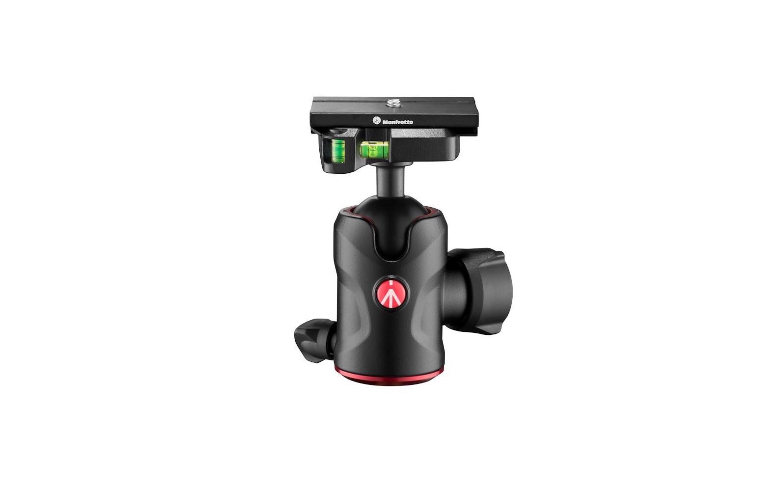 Kugelkopf MH496<br>Kugelkopf mit drei Wasserwaagen für eine perfekte Ausrichtung
