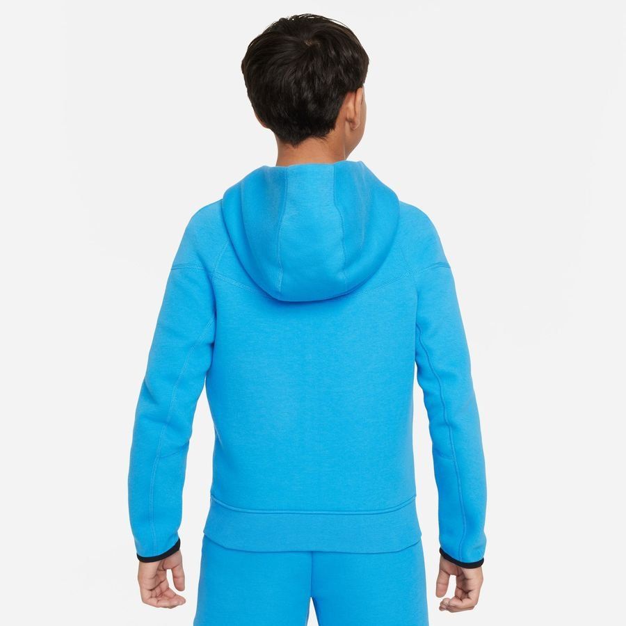 Nike Sweat à Capuche NSW Tech Fleece 24 - Bleu/Noir Enfant