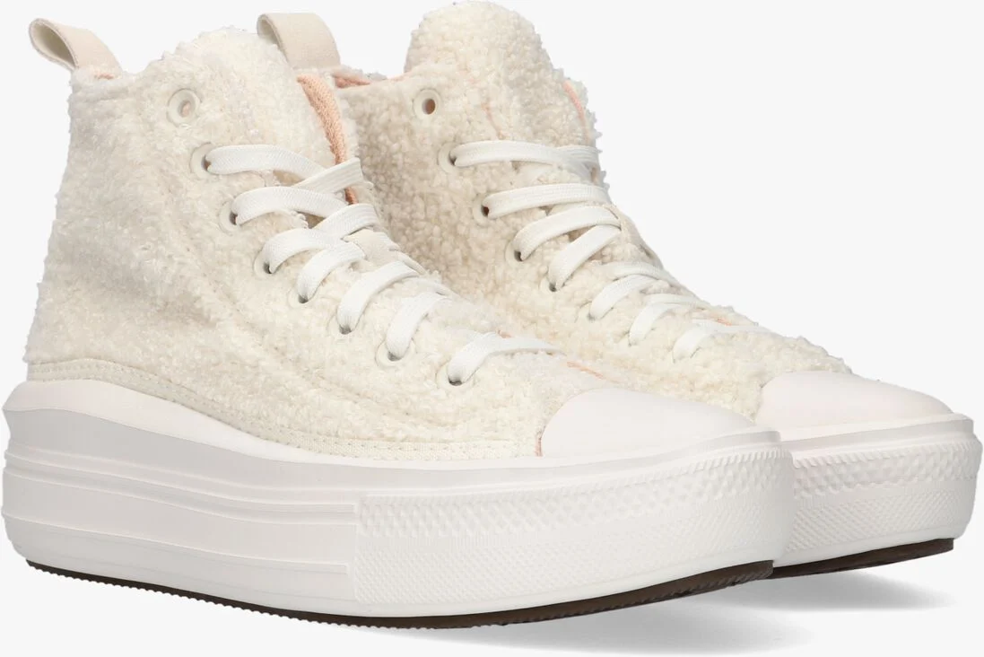 CONVERSE beige converse hoge sneaker chuck taylor all star move hi
