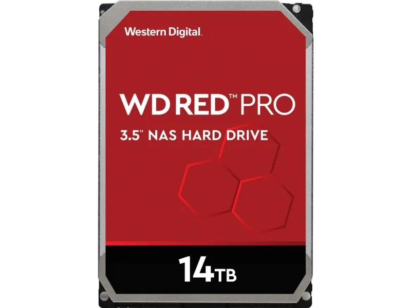 WD Red Pro WD161KFGX - Harddisk - 16 TB - intern - 3.5