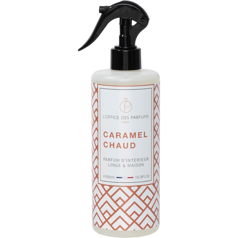 Parfum d'intérieur & de linge - Caramel chaud - Fruité - 500 ml