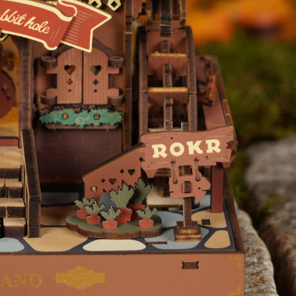 ROKR  Cuckoo Clock    3D Holzpuzzle: Wenn Zeit ein Zuhause hat