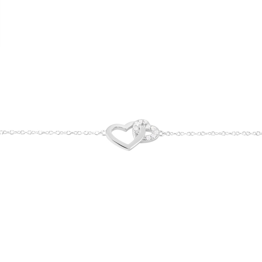 Bracelet Azylis Argent Blanc Oxyde De Zirconium