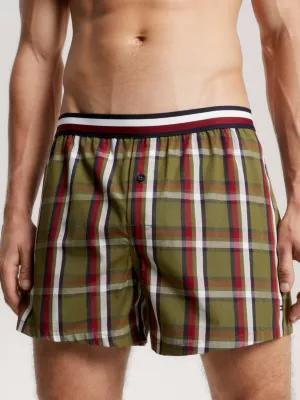 Conjunto com 3 Cuecas Boxer com Cós Listrado Global
