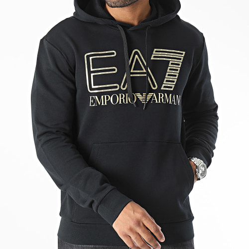 Sweat Capuche 6RPM09-PJSHZ Noir Doré