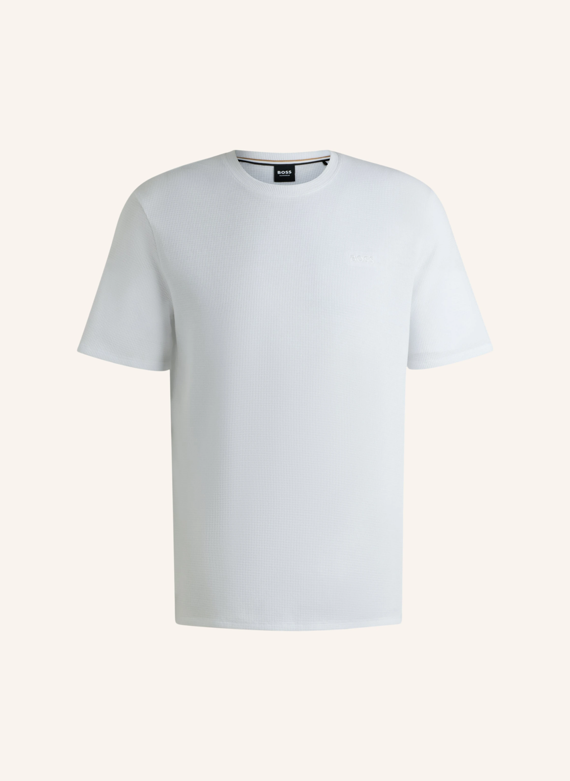 BOSS Pyjama-Oberteil WAFFLE T-SHIRT Regular Fit