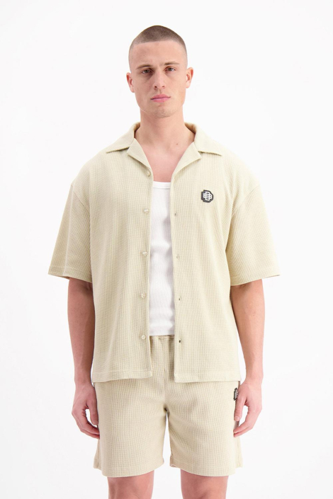 Black Bananas beige heren overhemd