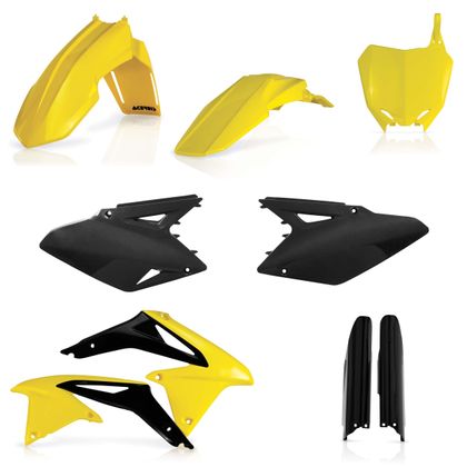 Kit plastiques Acerbis Full - Couleur - Jaune / Noir