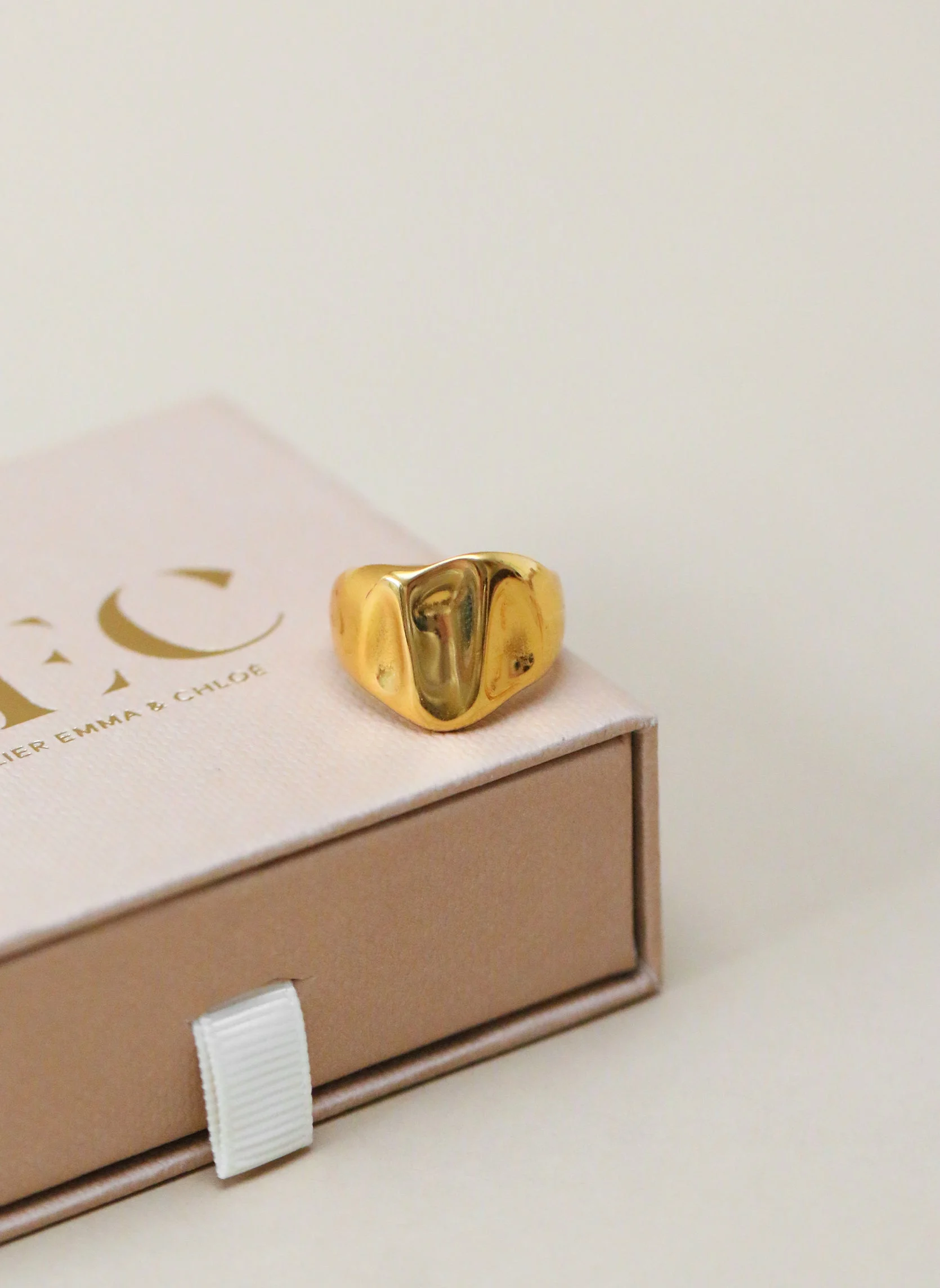 NAIAD - Bague large naiad | Doré