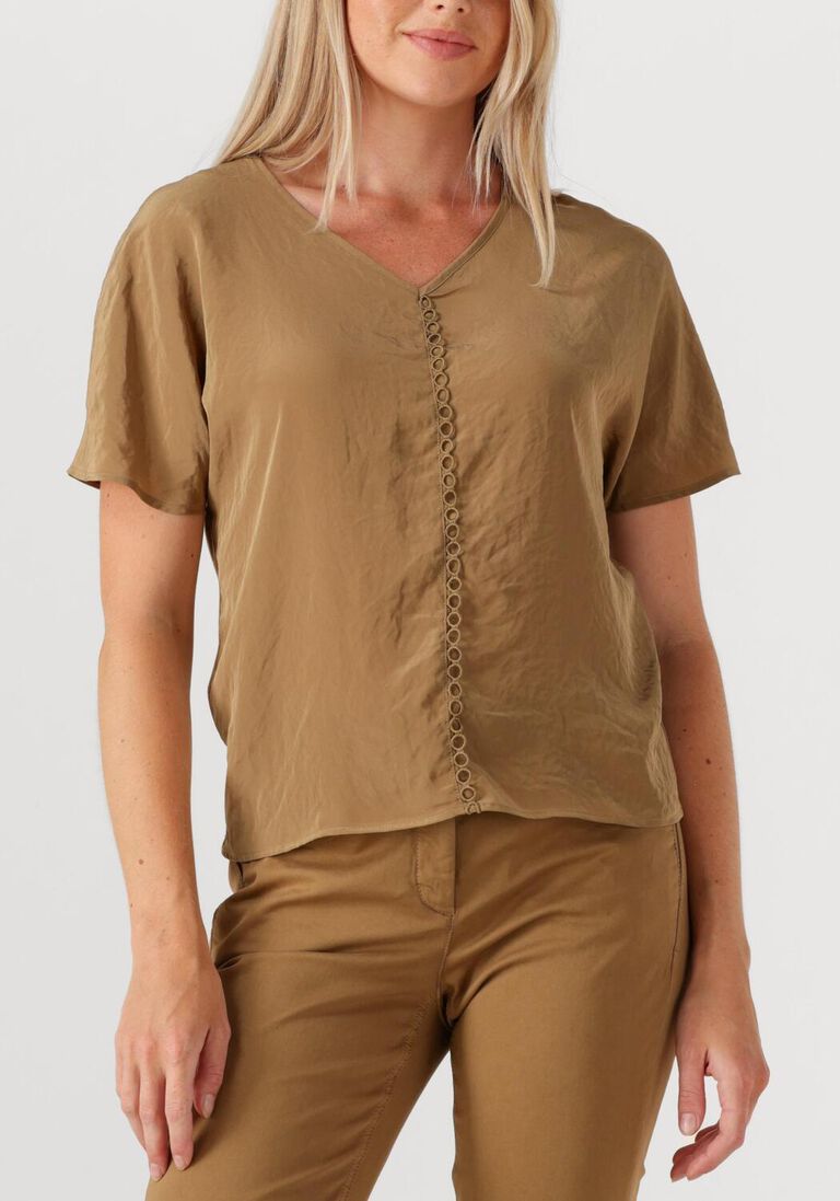 khaki luisa cerano t-shirt 328266/7600