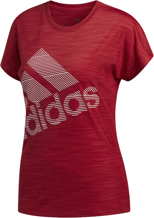 adidas Badge Of Sport Tee Rød