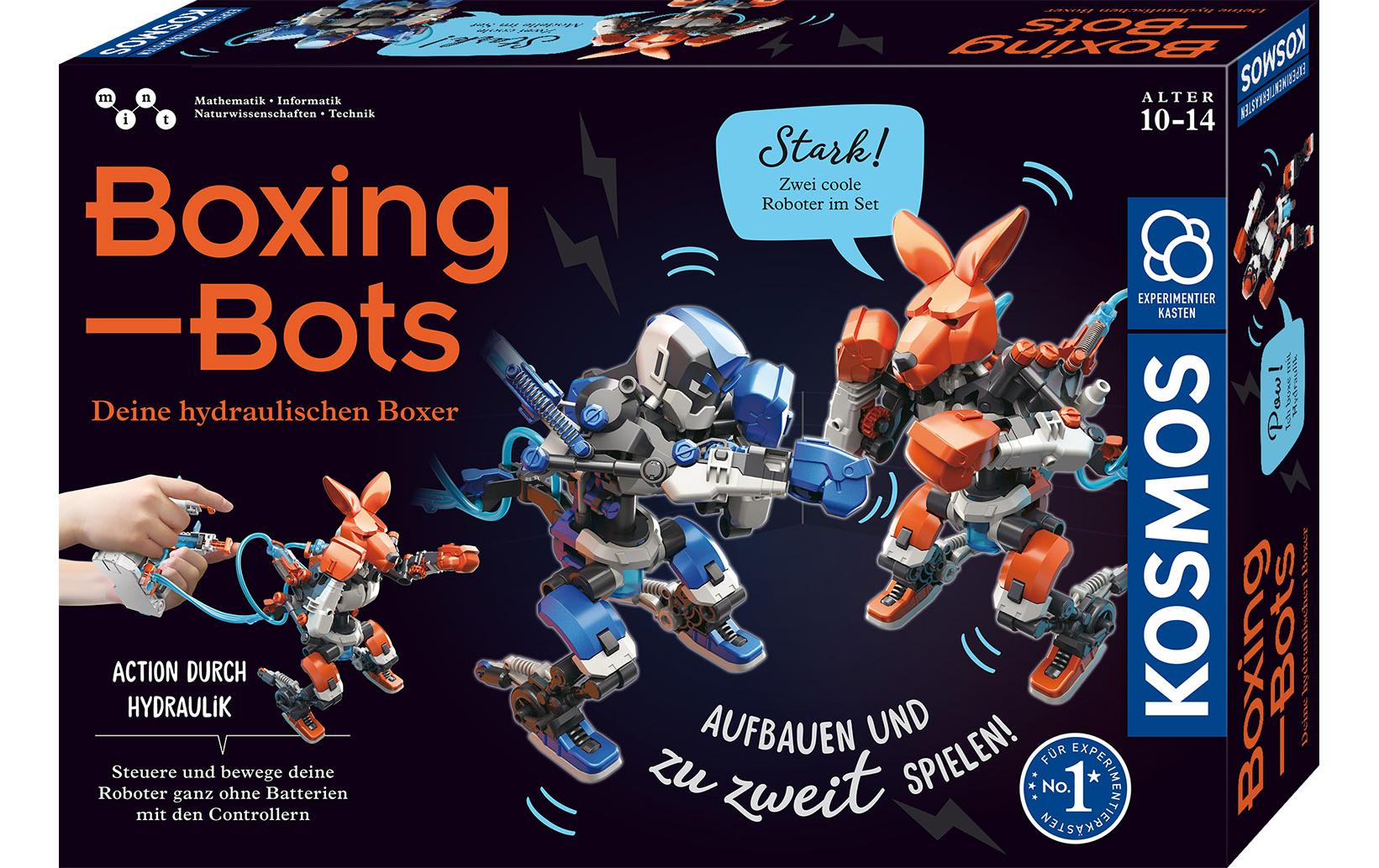 Experimentierkasten Boxing BotsZwei coole Roboter im Set mit Joystick