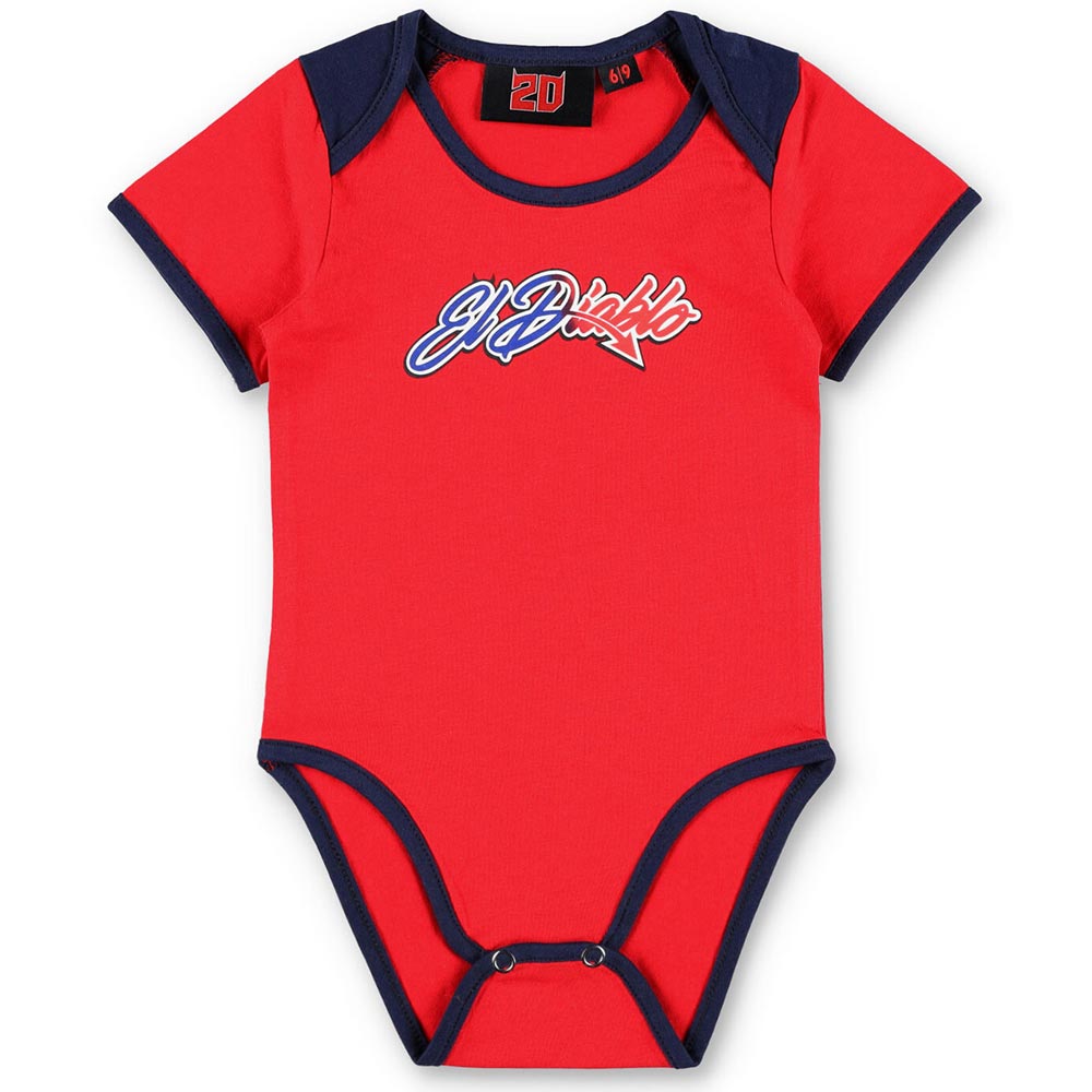 Fabio Quartararo - Body bébé El Diablo Rouge / Bleu