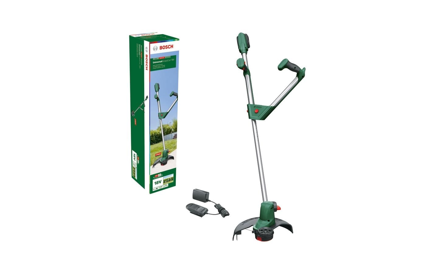 BOSCH Akku-Rasentrimmer »Universal« Mit Akku/Ladegerät