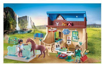 PLAYMOBIL Horses of Waterfall Paardrijtherapie & dierenartsenpraktijk - 71352