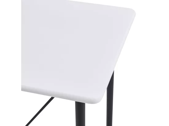 Table de bar Blanc 120 x 60 x 110 cm MDF