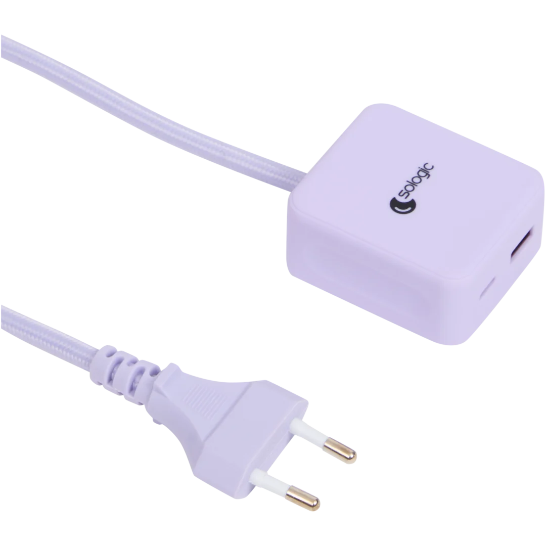 Chargeur secteur à 2 ports Sologic
