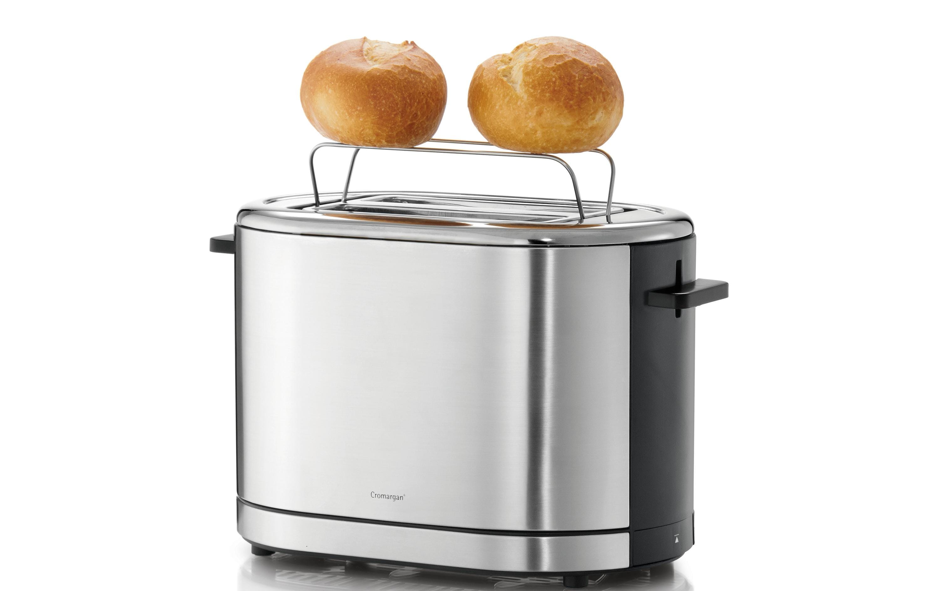 Toaster LONO SilberDoppelschlitztoaster mit sieben Bräunungsstufen