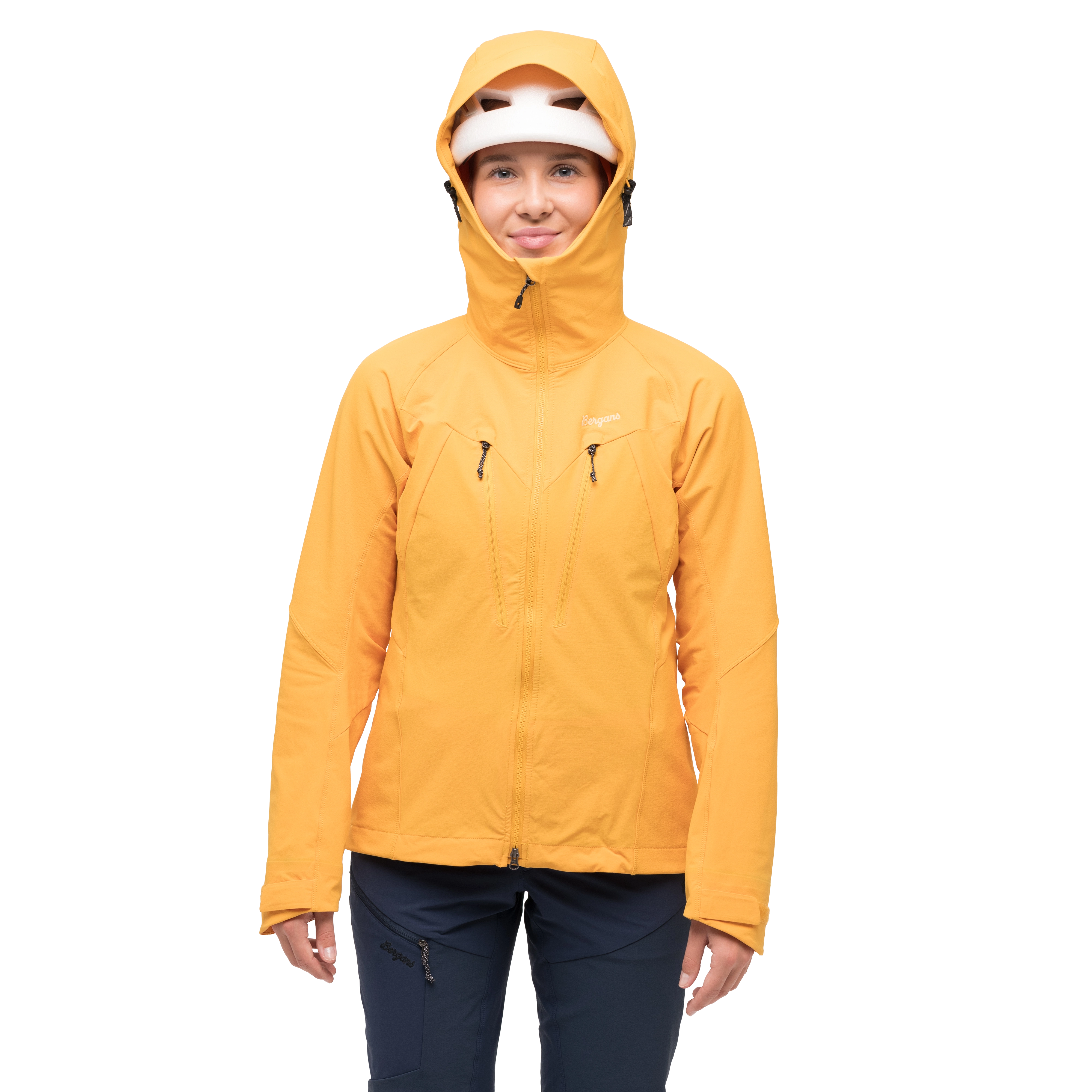 Tind Softshell Jacket Women Marigold Yellow