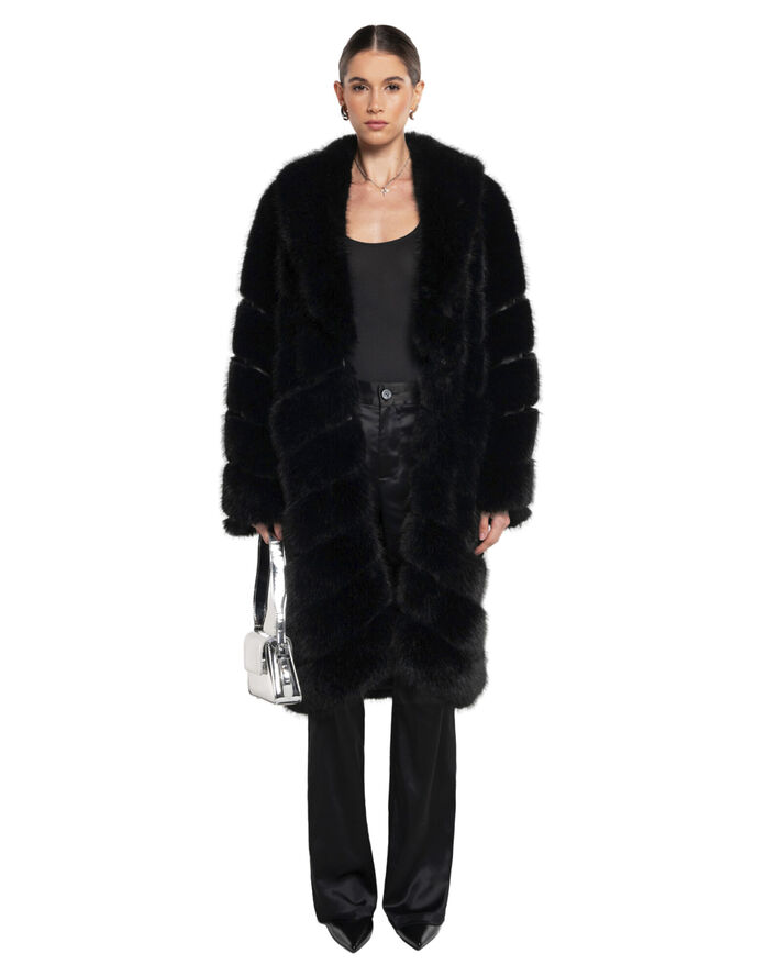 OW Collection Copenhagen Coat Black caviar