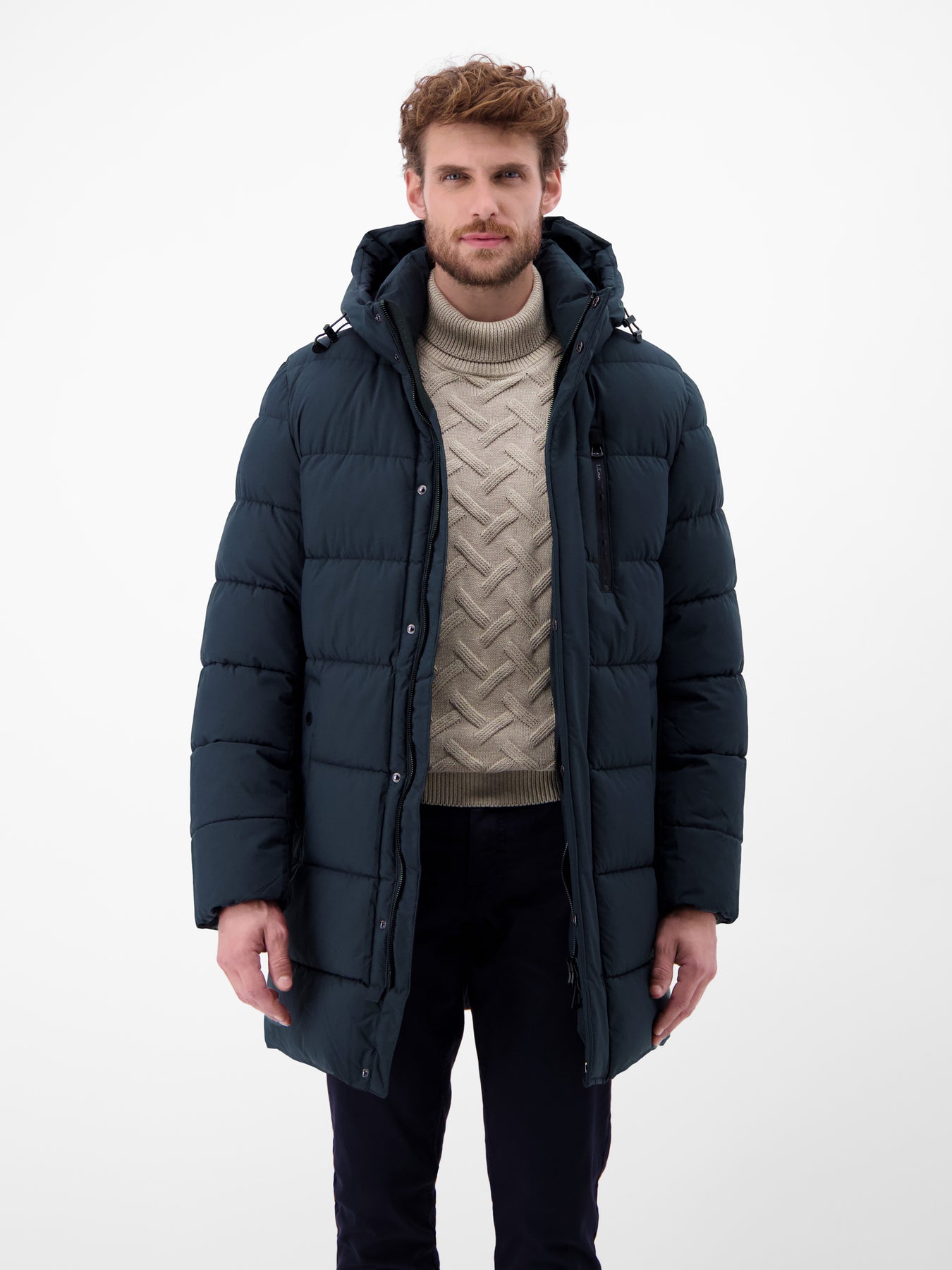 Warmer Wintermantel für Herren