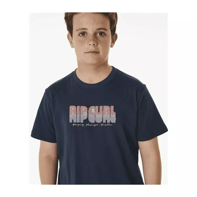 Teeshirt junior RIPCURL Surf Revival Tee-Boy Dark Navy