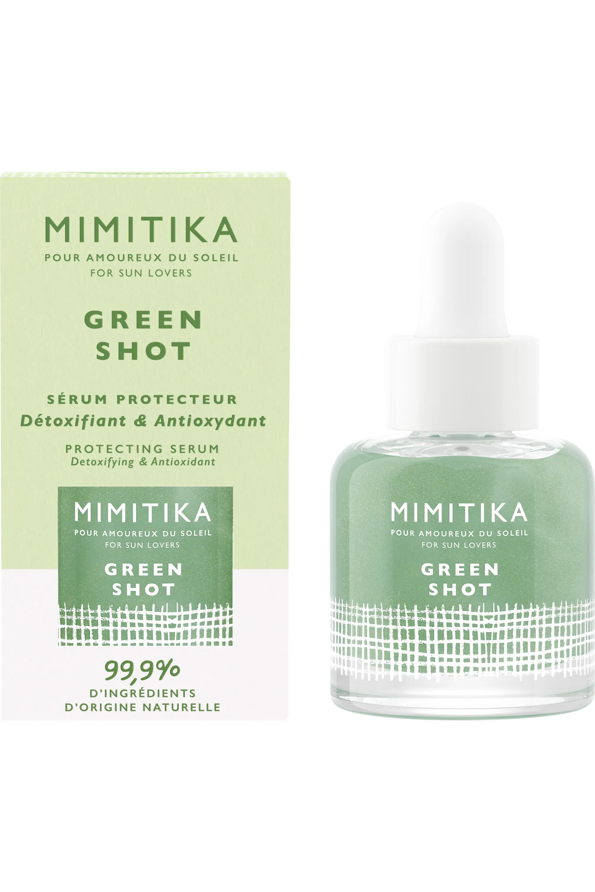 MIMITIKA Sérum détoxifiant & antioxydant Green Shot-15 ml